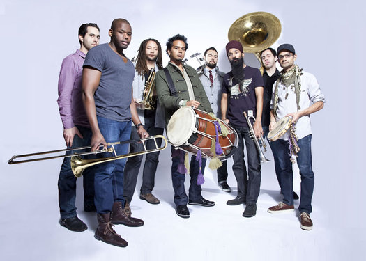 Red Baraat band