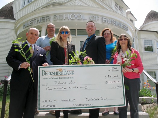 startup grant 2015 flower scout big check