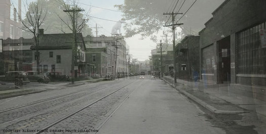 Broadway Albany 1938-2015 dissolve