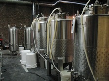 brewery equipment at Rare Form in Troy