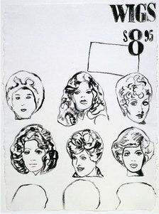 wigs andy warhol