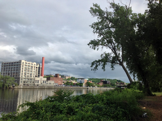 center island view of troy