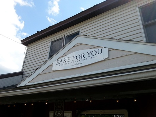 bake for you exterior sign