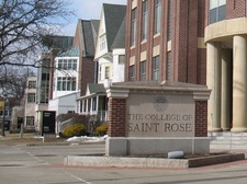 college of saint rose sign