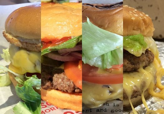 burger chain tasting composite