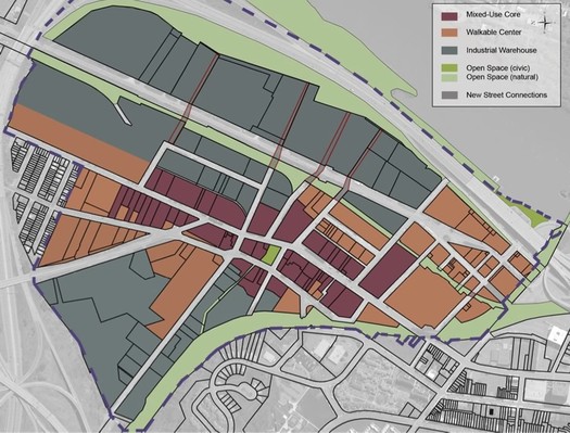 Warehouse District regulating plan