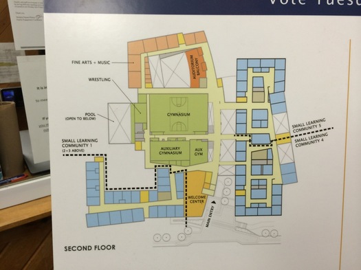 albany high school plan floor plan