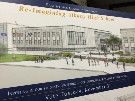 albany high school renovation rendering