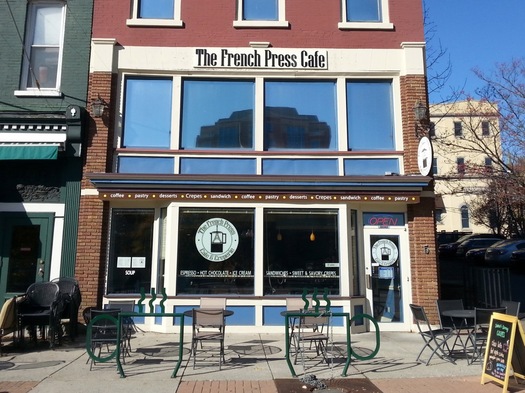 French Press Cafe Albany exterior