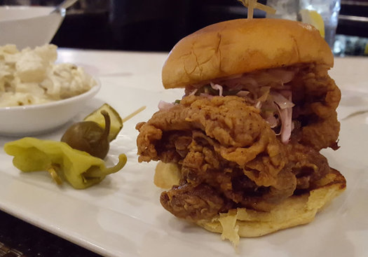 677 Prime fried chicken sandwich