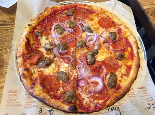 Blaze Pizza Meat Eater