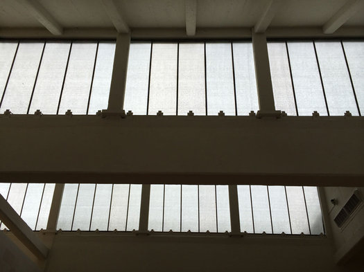 Dia Beacon factory skylights