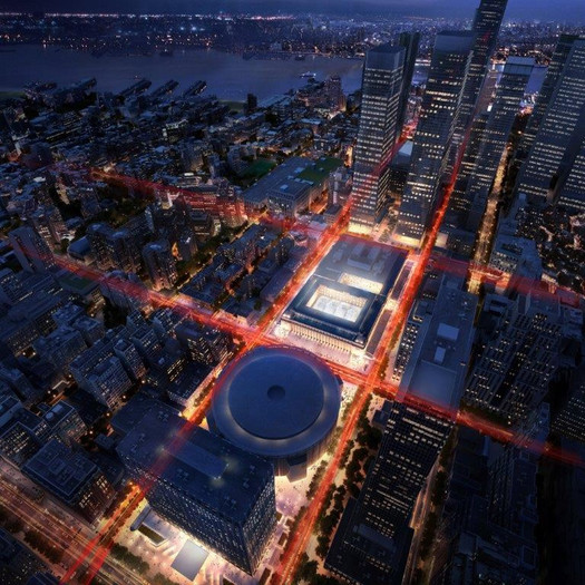 Penn Station redev rendering