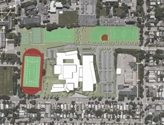 albany high school redev revised plan overview