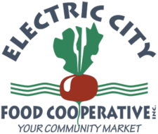 electric city food coop logo