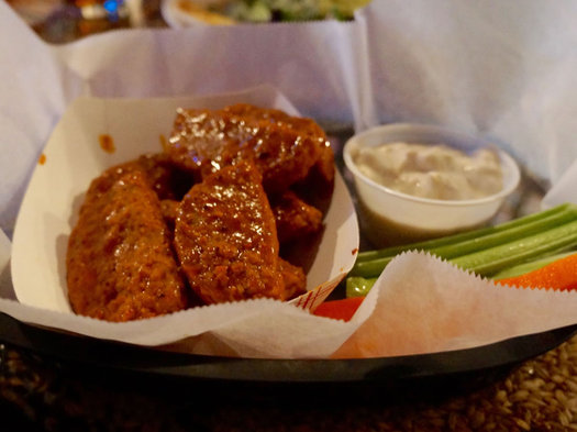 The Ruck vegan wings