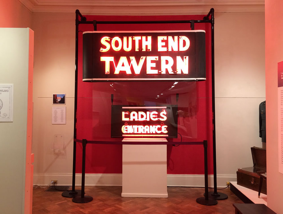 south end tavern signs at RCHS