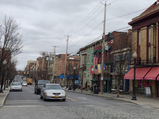 Lark Street north of Hudson Ave