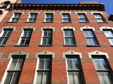 Maiden Lane building windows next building