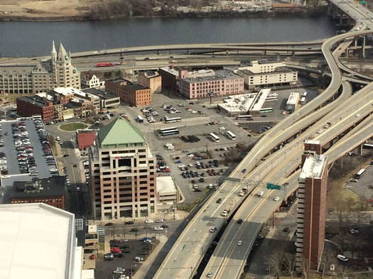 south downtown Albany near South Mall Expressway