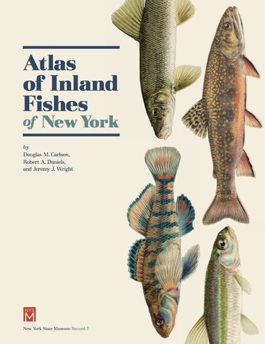 Inland Fishes of New York 2016 cover