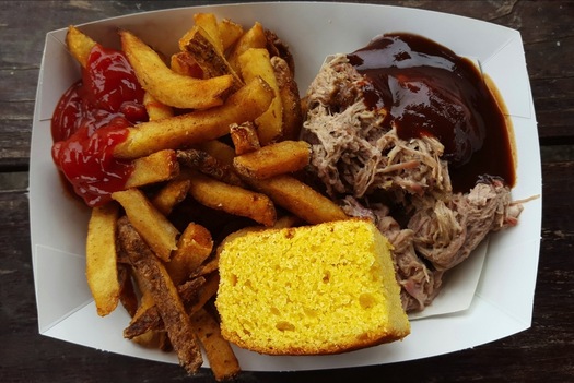 Middleburgers pulled pork plate