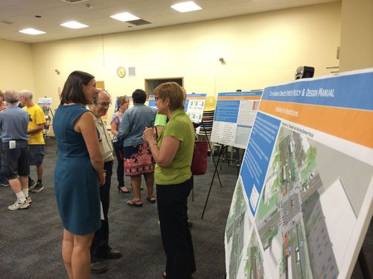 albany complete streets draft meeting boards