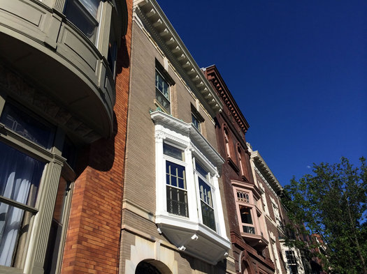 row house roofline State Street Albany 2016-June