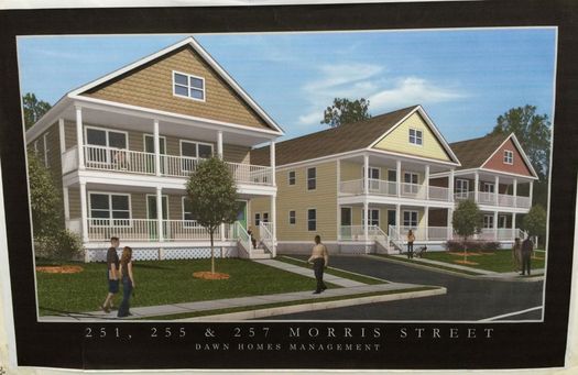 251-255-257 Morris Street two-families rendering