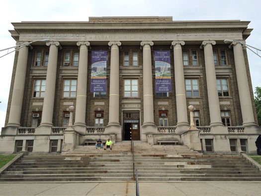 former Albany High School now UAlbany building