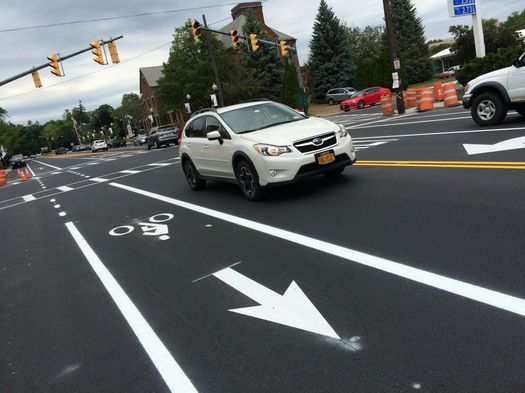 Madison Ave bike lane 2016-08-25