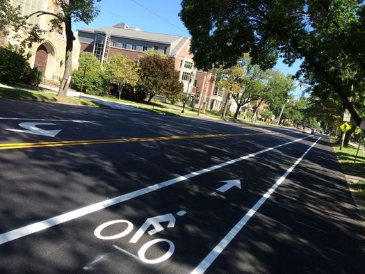 Madison Ave bike lane