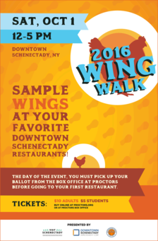 Schenectady Wing Walk 2016 poster