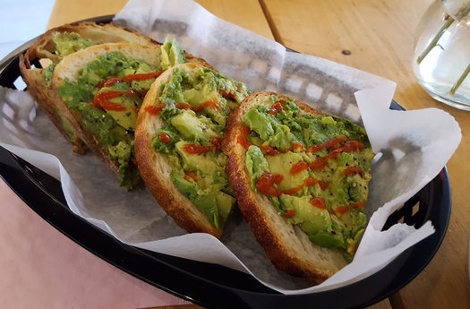 Superior Merchandise avocado toast