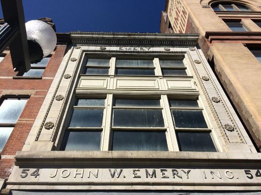 54 N Pearl Albany John W Emery Inc building looking up