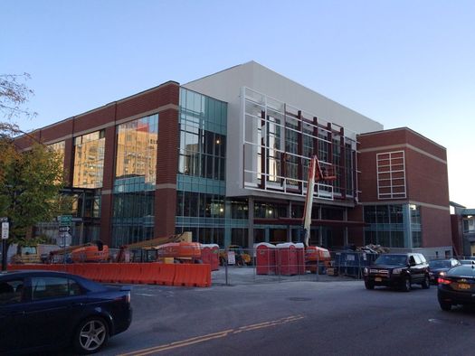 Albany Capital Center construction exterior 2016-October