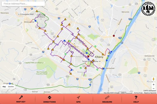 bike albany map finished screengrab