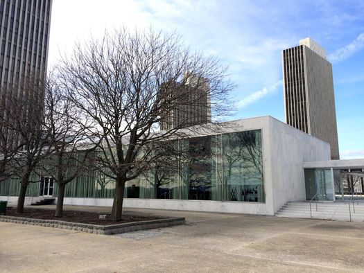 Empire State Plaza restaurant exterior