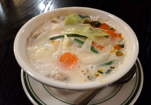 celadon thai latham tom kha soup