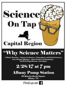 science on tap poster