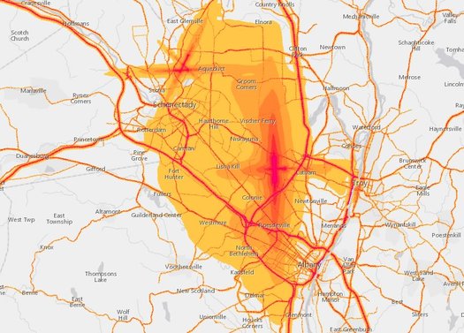 noise mapping airplane