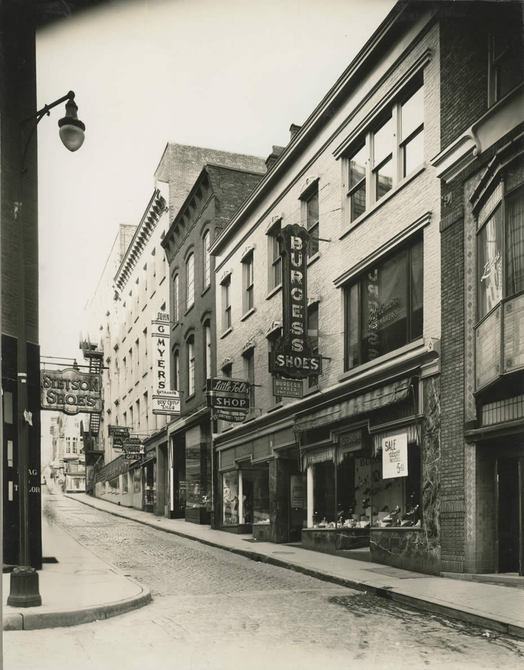 Maiden Lane Albany old photo