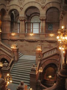 NYS Capitol Great Western Staircase vertical