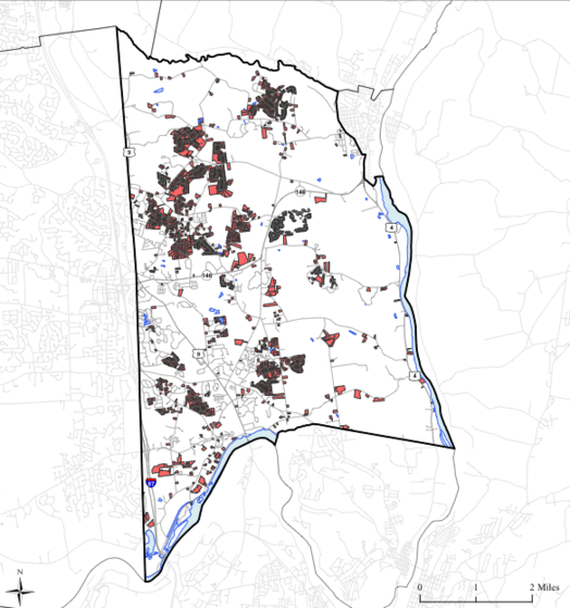 Halfmoon Community Growth Profile new homes map