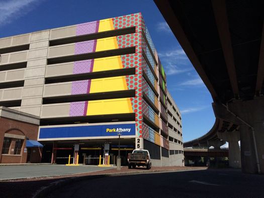 Quackenbush Garage Hellbent mural finished