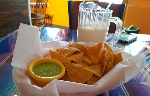 viva cinco de mayo chips horchata