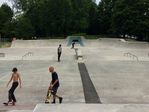 Albany skate park finished 2017-06-23