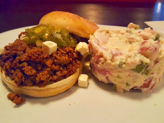 Chez Mike lamb sloppy joe