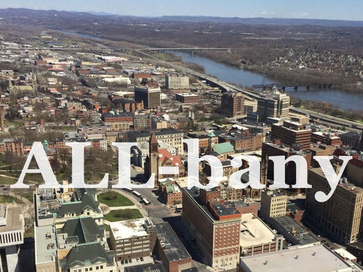 Corning Tower view downtown ALL-bany