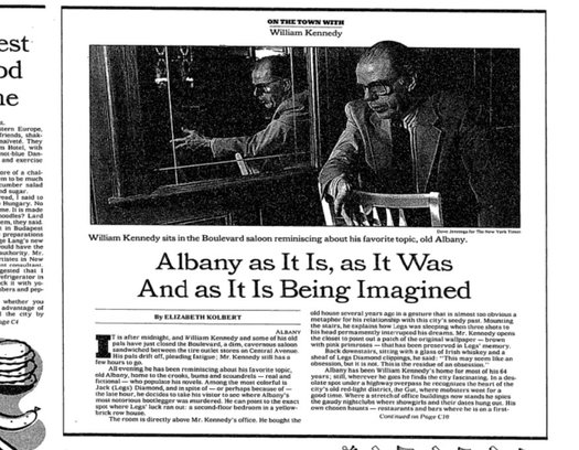NYT 1992 William Kennedy